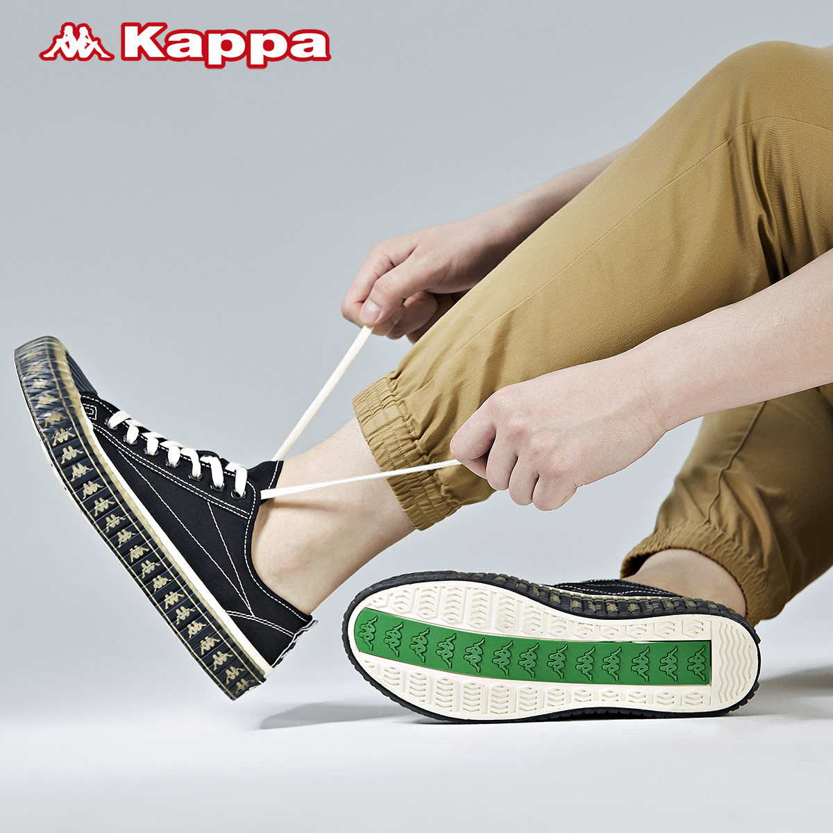 kappa串标情侣男女运动休闲帆布鞋 Kappa帆布鞋