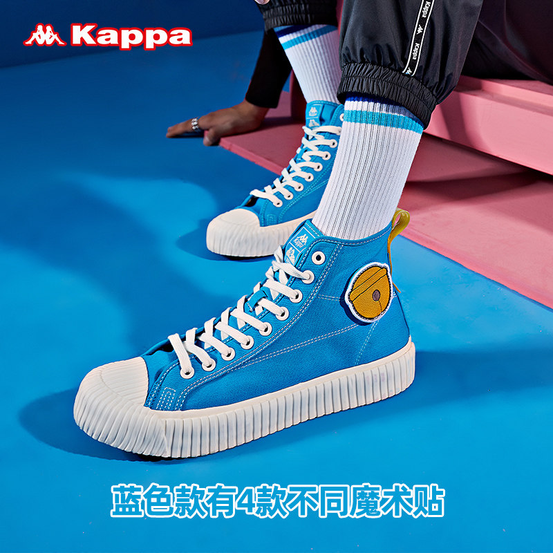 kappa卡帕串标哆啦a梦联名帆布鞋 Kappa板鞋/休闲鞋