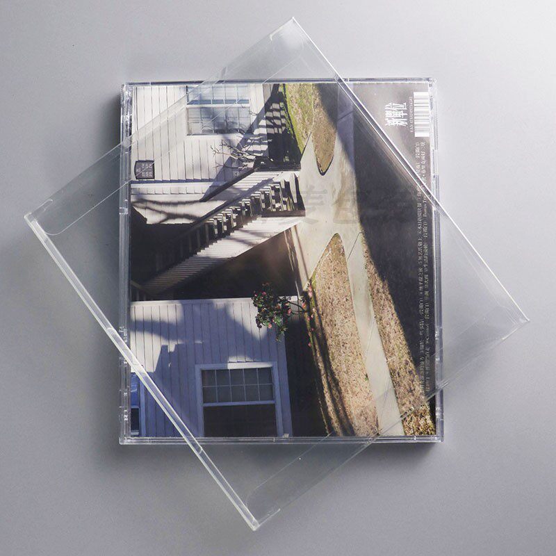 CD outer box transparent dustproof packaging collection protection box