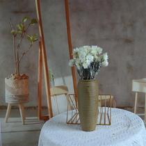 Dry Flower Dry Snow Lotus White Small Daisy Flowers Head Mini Bouquet Accessories Flowers Home Flower Arrangement Filming Props