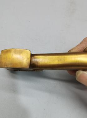 铜斧子手把件结婚斧头挂件玄关压百祸吉祥小斧子搬家摆件镇宅乔迁