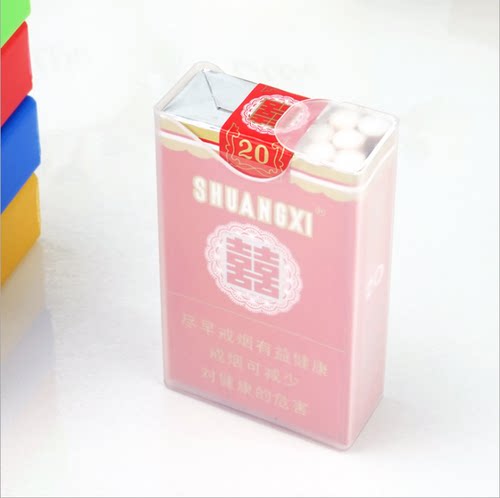 翻盖硬包专用 透明硬盒烟盒 20支装整包烟盒塑料超薄创意香菸盒 - 图2