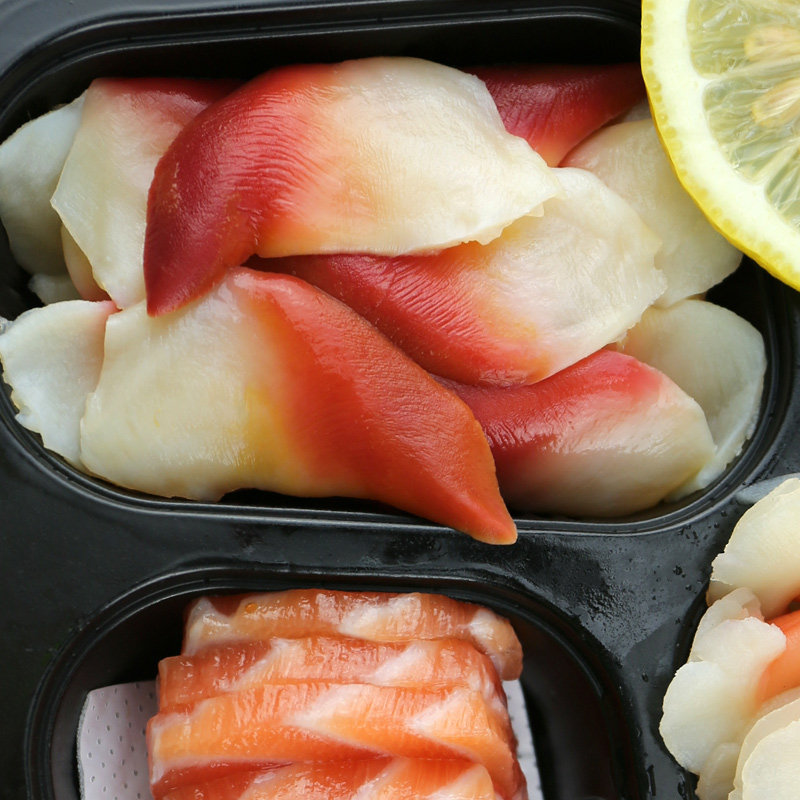 现切新鲜三文鱼拼盘5拼冰鲜生鱼片 怡鲜来三文鱼