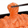 Imported chilled salmon big belly snake belly fish back