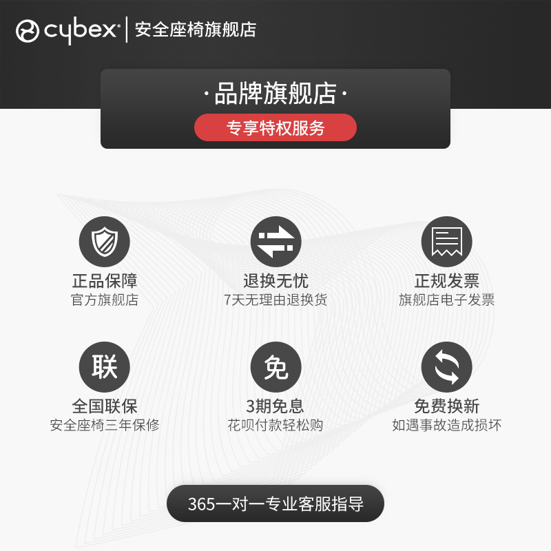 cybex儿童安全座椅婴儿车载汽车用sirona sx2 0-4岁360度旋转座椅 - 图2