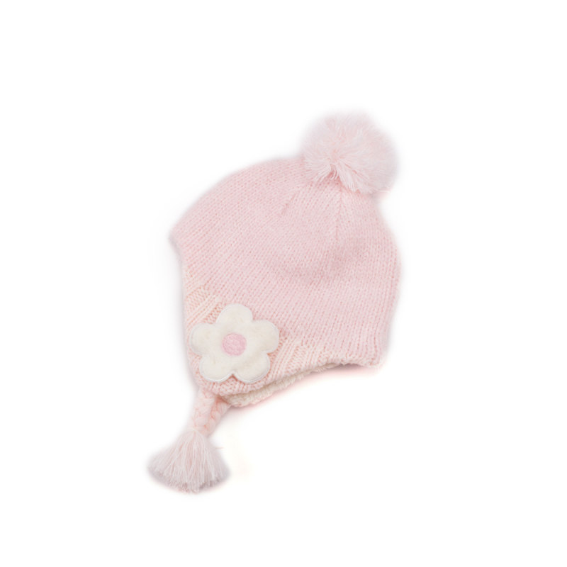 儿童帽子秋冬女宝宝可爱超萌小童毛线护耳帽加厚女童冬天针织加绒,淘宝优惠券,粉丝福利购,淘宝优惠卷