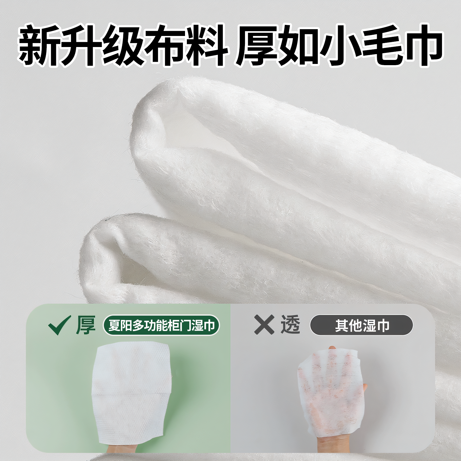 Hsiasun夏阳肤感柜门清洁湿巾剂擦白色家具去手印专用多功能家用,淘宝优惠券,粉丝福利购,淘宝优惠卷