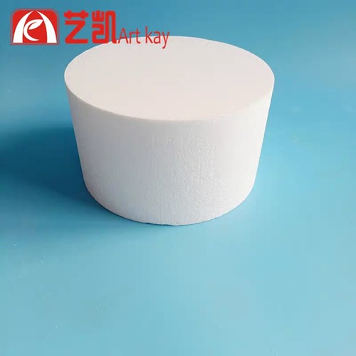 泡沫蛋糕模型模具生日蛋糕胚4/6/8寸组合烘焙假体练习裱花圆柱体 - 图0