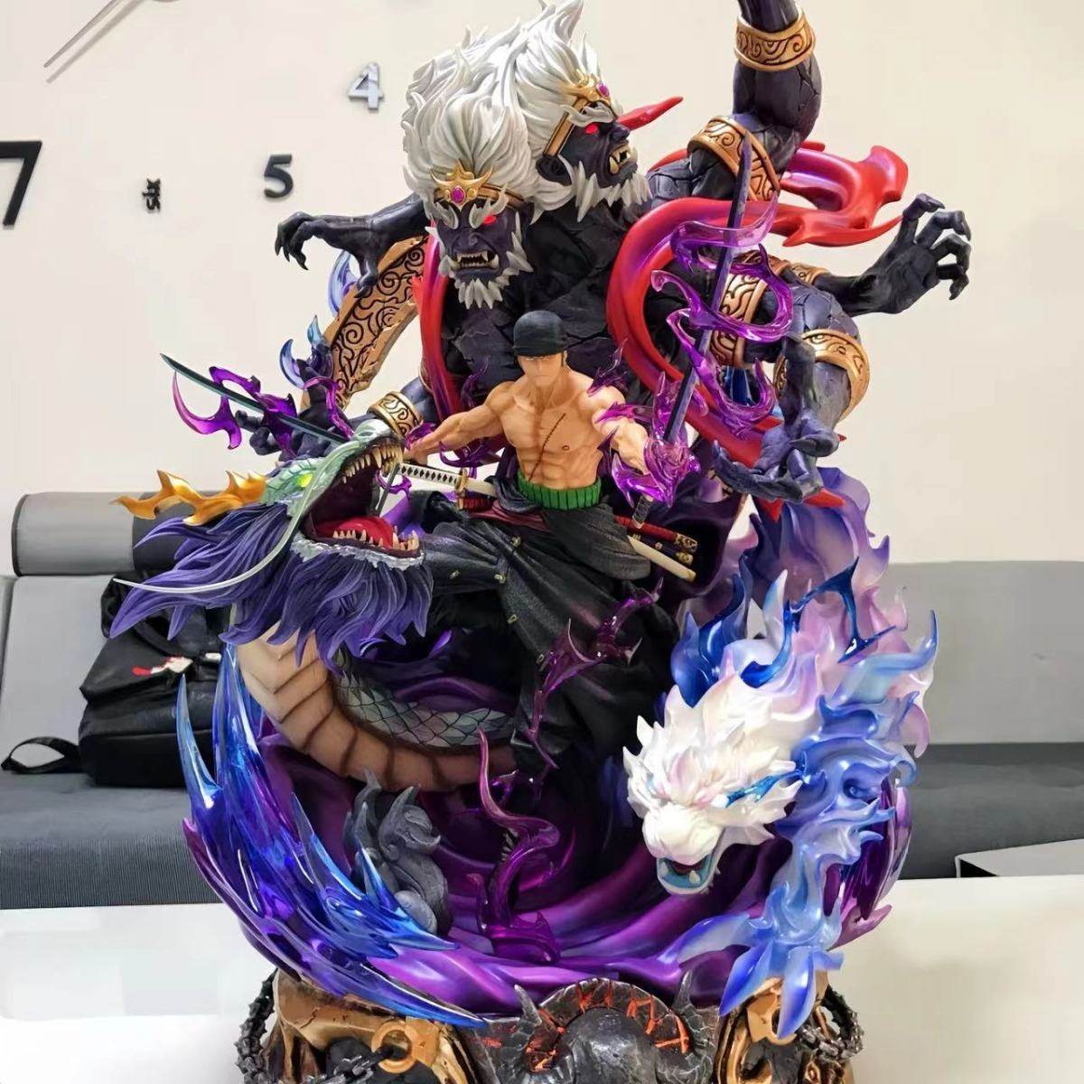 海贼王LX地狱之王阎魔阿修罗索隆GK手办潮玩动漫雕像男生生日礼物,淘宝优惠券,粉丝福利购,淘宝优惠卷