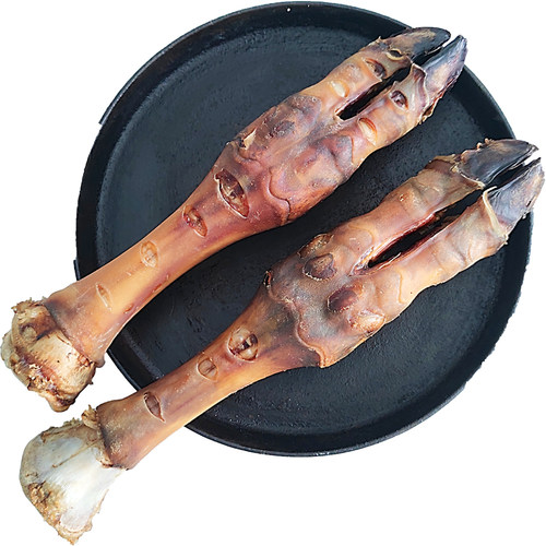 自制手工宠物零食羊蹄子狗狗磨牙棒洁齿耐咬骨头泰迪成幼犬哈士奇 - 图3