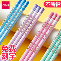 Able Pencil Children Pencil Hexagon Rod Hb Pencil Elementary School Students 2 Ratio Pencil Stationery Items Custom Pencil Lettering Name 2b Exam Pencil Free Laser Lettering Customize Logo