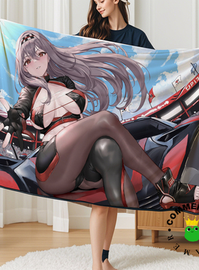 胜利女神妮姬赛车车模红莲暗影周边装饰画