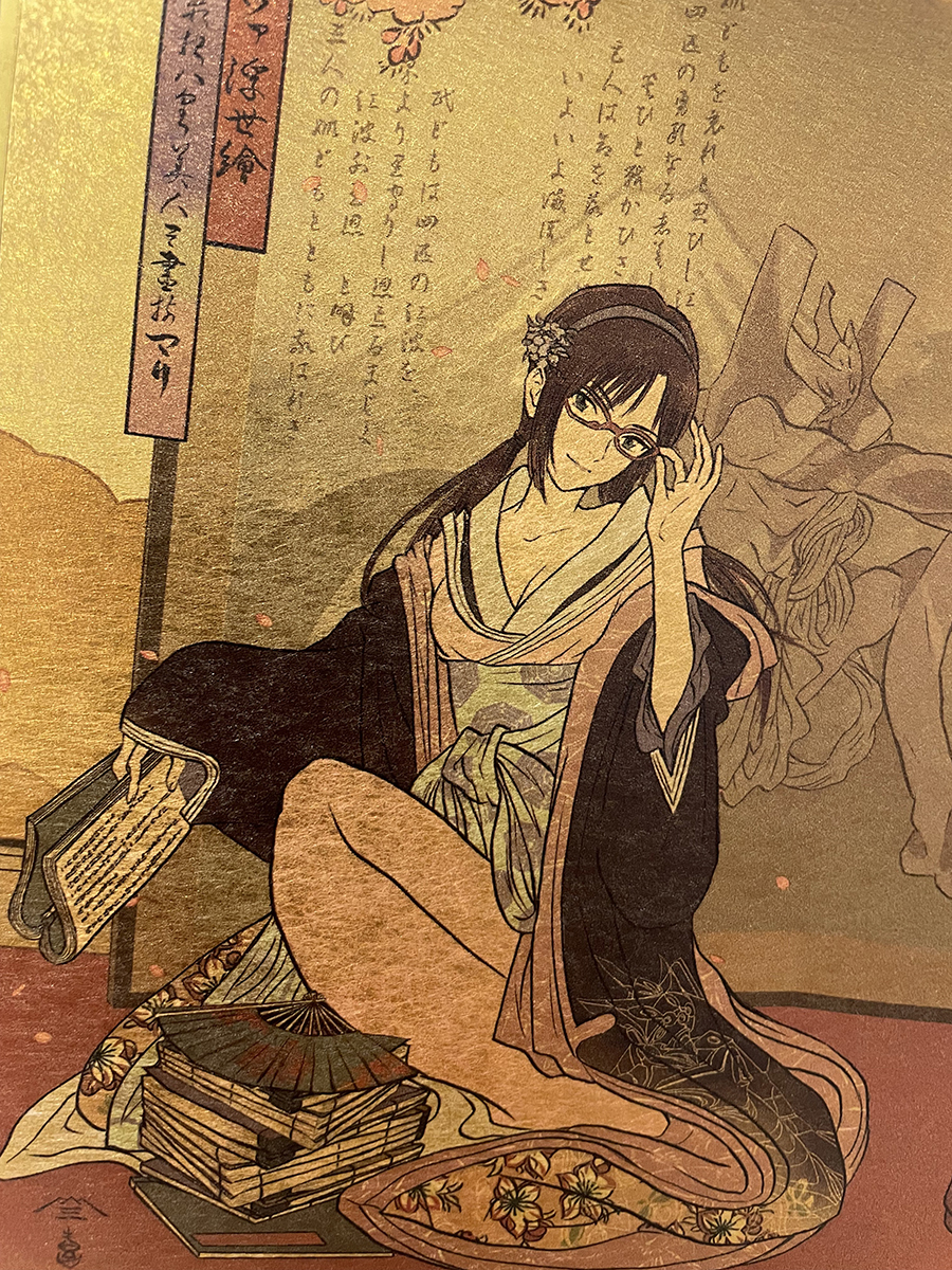 浮世绘EVA绫波丽明日香真希波桌面屏风 - 图2