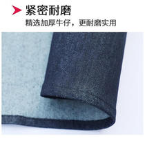 Very cost-effective) denim apron for men and women to work anti-fouling thickened abrasion-resistant waistline waistline work apron work