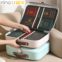 Star Superior Document Containing Bag Home Vaccine This Home Passport Brochure Business License Document Certificate Containing box