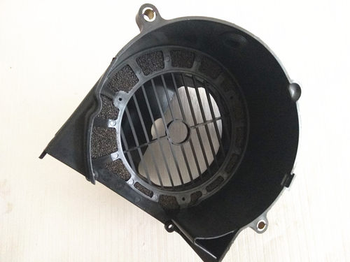 适用豪爵悦星踏板摩托车风扇罩HJ125T-9-9C-9D风扇罩外壳PP塑料件 - 图1