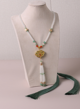 双背云长缨珞马面裙百搭款