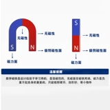 Детский магнитный комплект, магнитная игрушка для школьников для экспериментов для детского сада, наука, подарок на день рождения