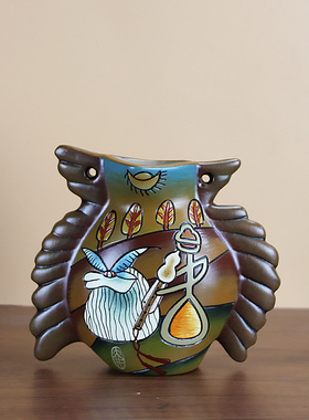 创意手工艺陶瓷家居装饰品酒柜