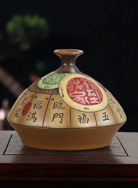 大井创意装饰品陶瓷客厅摆件国风