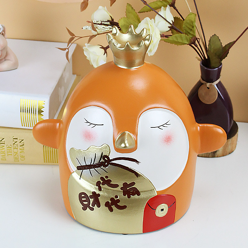 创意可爱卡通纸巾盒客厅餐厅纸抽盒家用餐巾盒现代家居装饰品摆件