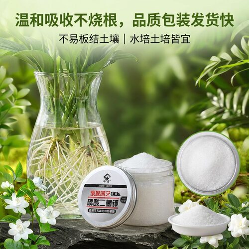 中古磷酸二氢钾叶面肥通用花肥多肉花卉家用复合肥料高磷钾肥 - 图3