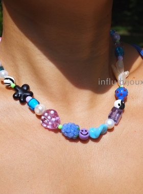 原创设计多元素趣味草莓珍珠琉璃