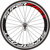 Bike Wheel Set Sticker Road Car Reflective Sticker Mountain Bike Rim Decoration Single Car Knife Ring Wheel Retrofit