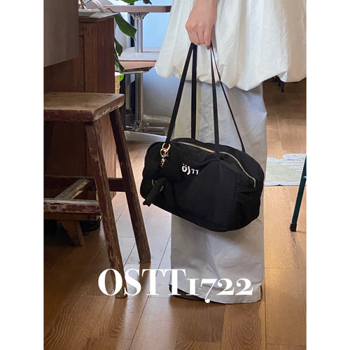 〈OSTT波士顿包〉手提尼龙防水ins可爱百搭原创设计腋下刺绣包 - 图1