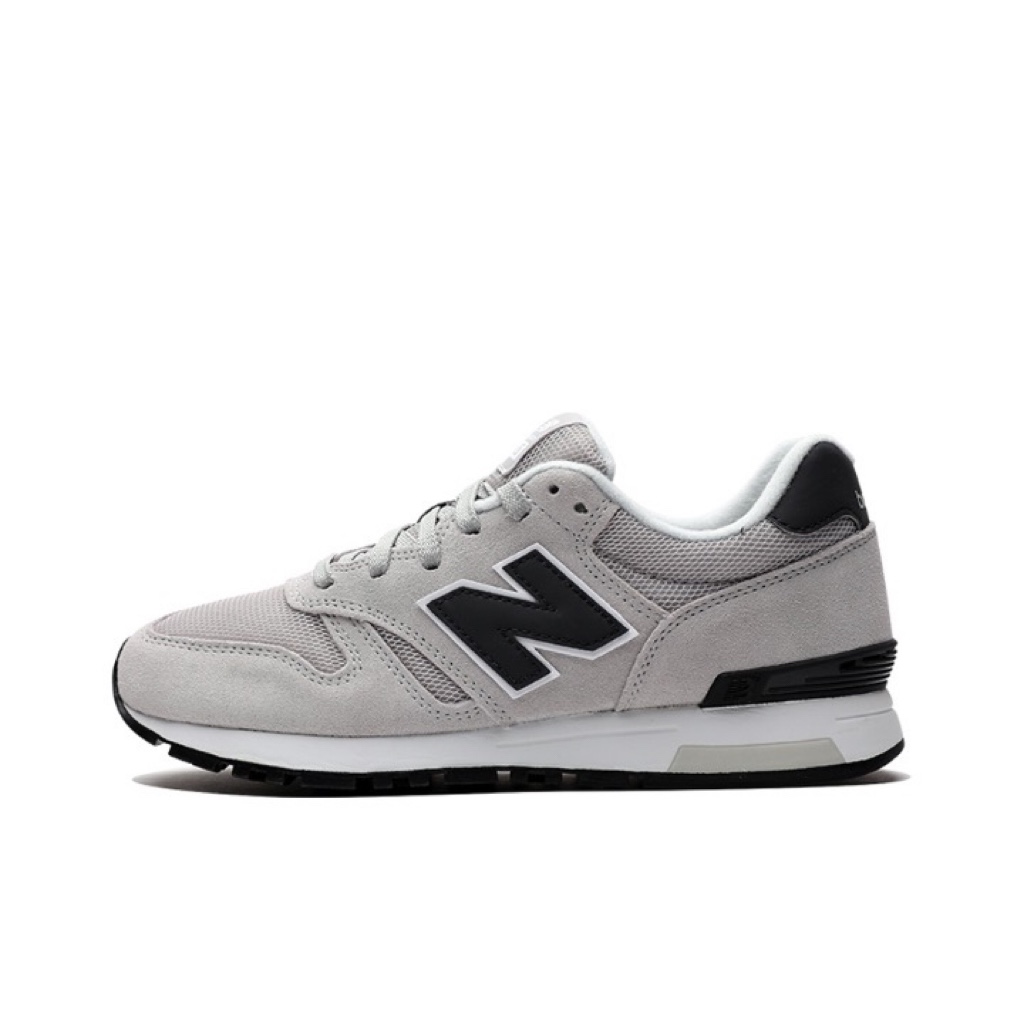 New Balance565系列 浅灰D宽男女同款低帮运动耐磨休闲鞋ML565CLG - 图3