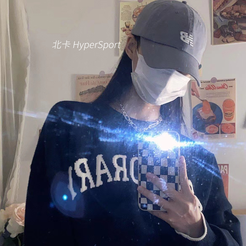 New Balance 新百伦NB Logo休闲街头运动鸭舌帽 LAH91014-SEL-NGO - 图1