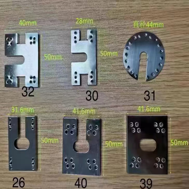 。304不锈钢光伏导电片接地刺片防雷双刺垫片光伏支架穿刺垫片 - 图0