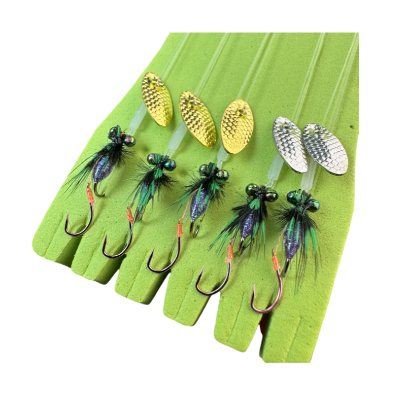 改装双钩响尾蛇线组瓜子亮片飞蝇毒蚊钩微物马口白条罗飞路亚饵,淘宝优惠券,粉丝福利购,淘宝优惠卷