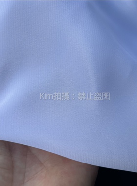 纯白色高丝宝布料戏服演出服