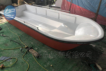 Water sub-machine boat double layer thickened GRP flood control flood and rescue and disaster relief road sub-small boat live water warehouse hand rowing boat