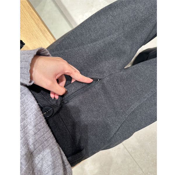 深灰色毛呢阔腿裤女2026新款慵懒风垂感大码胖mm显瘦休闲弯刀裤子,淘宝优惠券,粉丝福利购,淘宝优惠卷