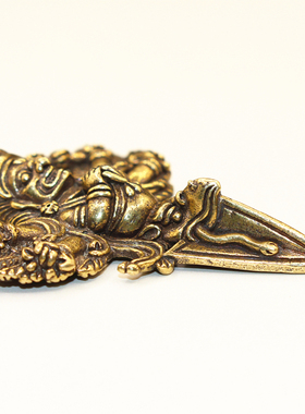 峨眉山祝福玛哈嘎拉大黑天降魔杵