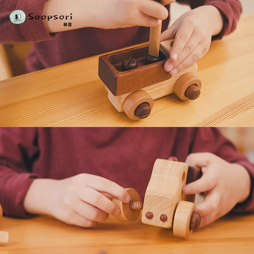 Soopsori, съемный конструктор, игрушечная машина, комплект, винт, Южная Корея, инженерная машина, DIY, 3 лет, подарок на день рождения