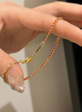 转运红绳手链新国潮时尚小众轻奢