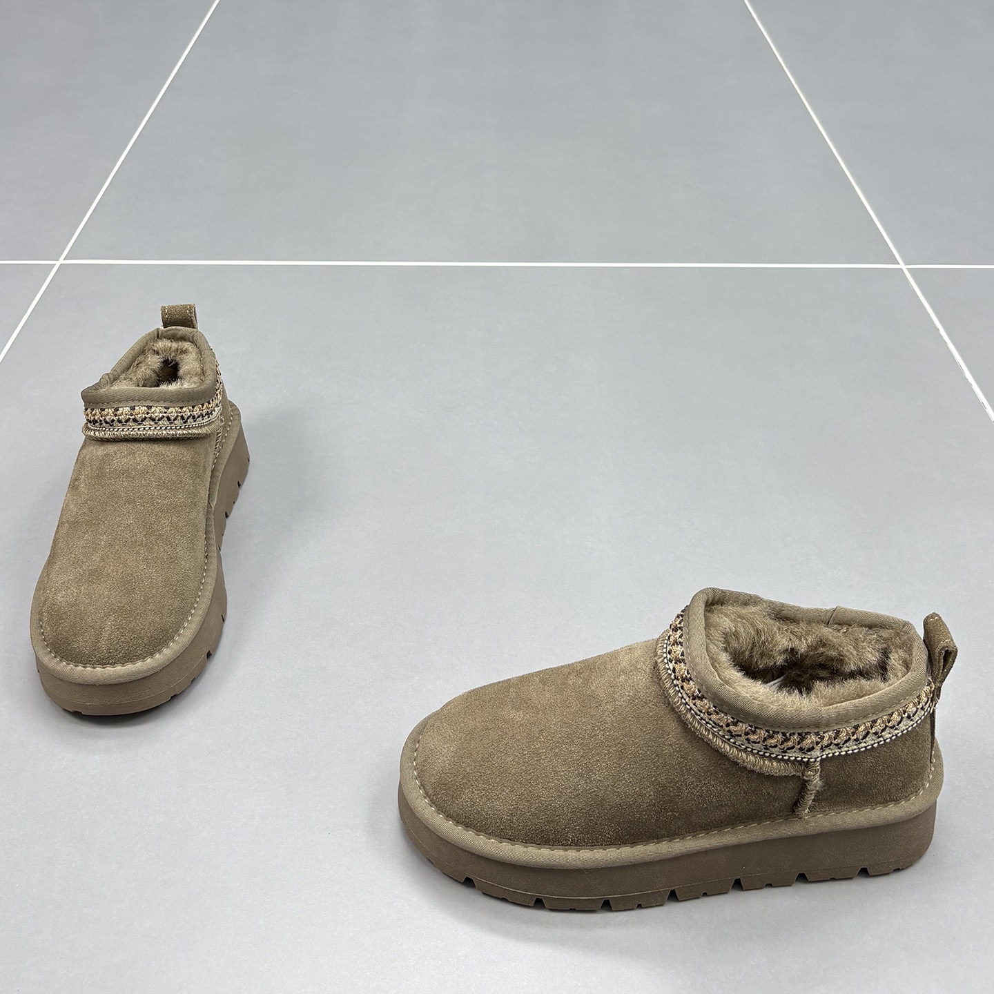 真皮羊毛加厚雪地靴女2025冬季新款圆头厚底防滑磨砂牛皮休闲棉靴,淘宝优惠券,粉丝福利购,淘宝优惠卷