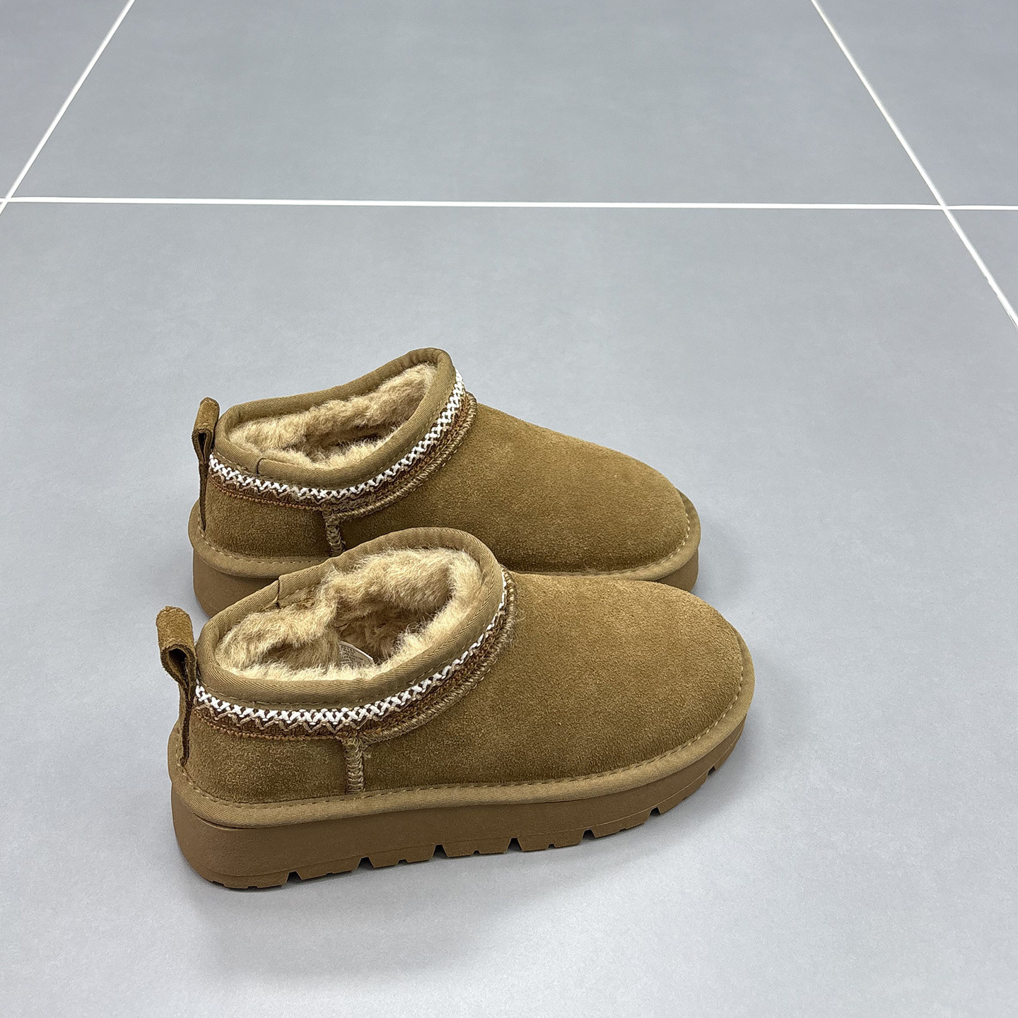 真皮羊毛加厚雪地靴女2025冬季新款圆头厚底防滑磨砂牛皮休闲棉靴,淘宝优惠券,粉丝福利购,淘宝优惠卷