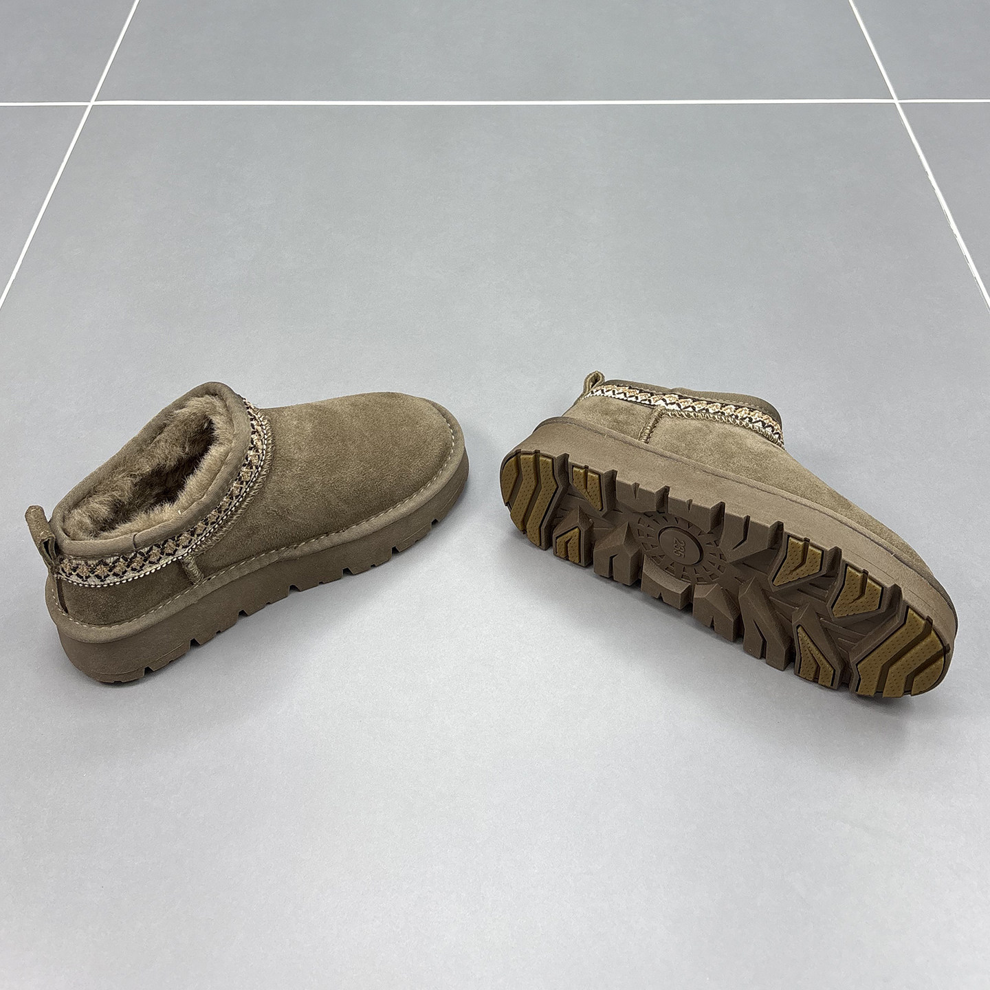 真皮羊毛加厚雪地靴女2025冬季新款圆头厚底防滑磨砂牛皮休闲棉靴,淘宝优惠券,粉丝福利购,淘宝优惠卷