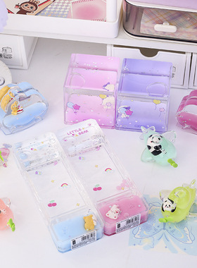 可爱油漏流沙摆件桌面摆件 熊猫系列玩具礼物滴油液体沙漏计时器