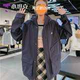 New balance, ветрозащитная толстовка с капюшоном подходит для мужчин и женщин, куртка