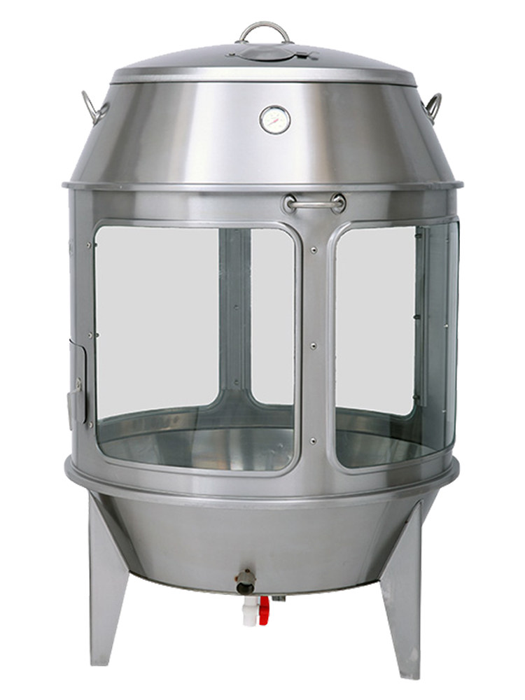 劲恒钢化玻璃展示木炭烤鸭炉商用烧鸡烧鸭烤鸡炉烤羊排吊炉烤箱