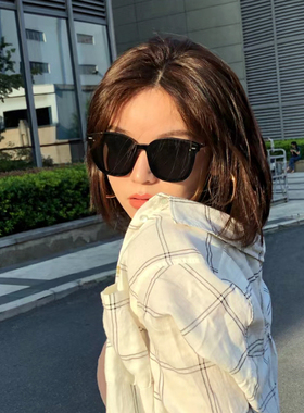 大框大脸显瘦韩版情侣偏光太阳镜