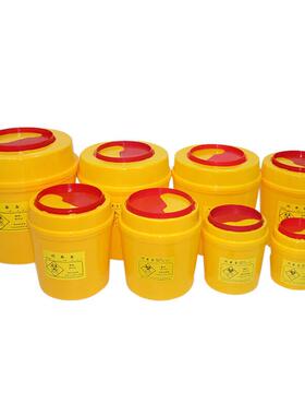 共泰方形利器盒GTQJ69废物收纳医疗垃圾桶锐器盒8L(5个装)