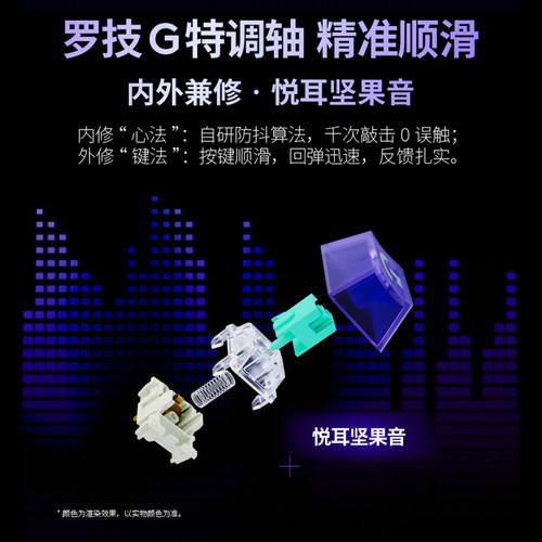 罗技G 闪逸龙G316 X客制化有线游戏键盘98配列台式电脑笔记本电竞 - 图0