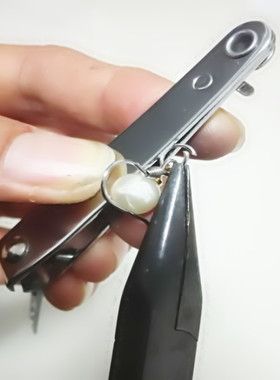 diy金色耳环项链多用途开口圈