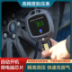 Car tire inflation pressure gauge with digital display of tire pressure